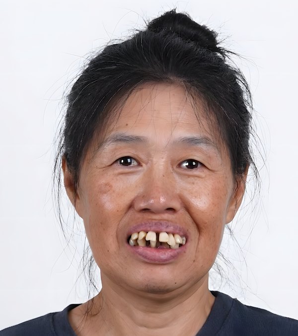 implant before 症例8 前歯 欠損 韓国 ヨンセヒール歯科